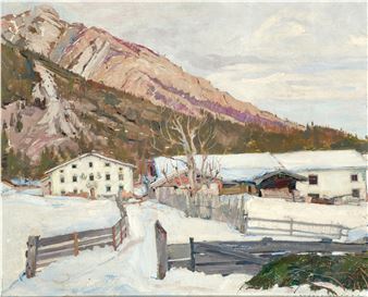 Aus Gschnitz, Tirol (Der Prangerhof - Rudolf Hafner