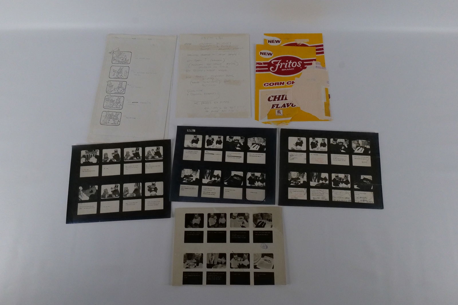 Jack Dazzo | Grouping of Original Animation Art for Frito Lay TV ...