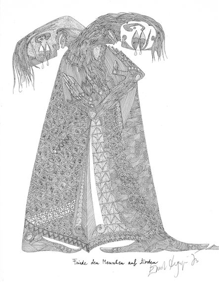 Friede den Menschen auf Erden, 1973 - Ernst Degasperi