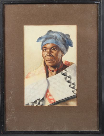 Portrait of an African woman - Constance Helen Greaves