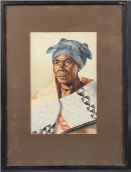 Portrait of an African woman - Constance Helen Greaves