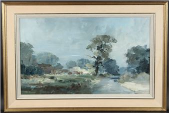 Quiet Lane, Hindsweston, Norfolk - John Burman