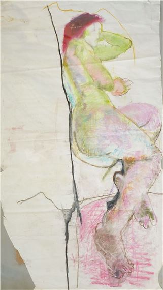 Nude Female Reclining by Alan Gummerson