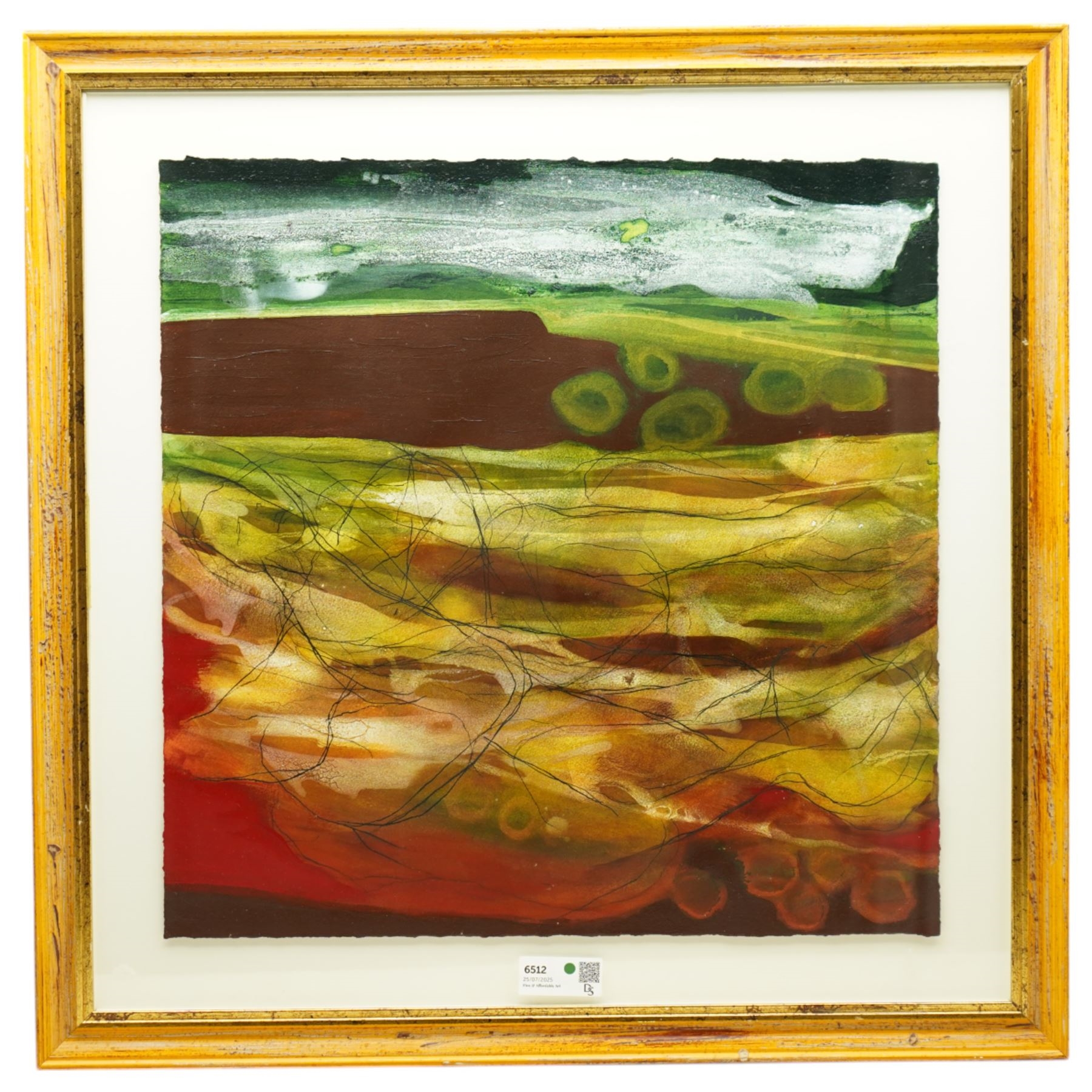 Artwork by Barbara Sykes, Reflections, Made of Mixed Media