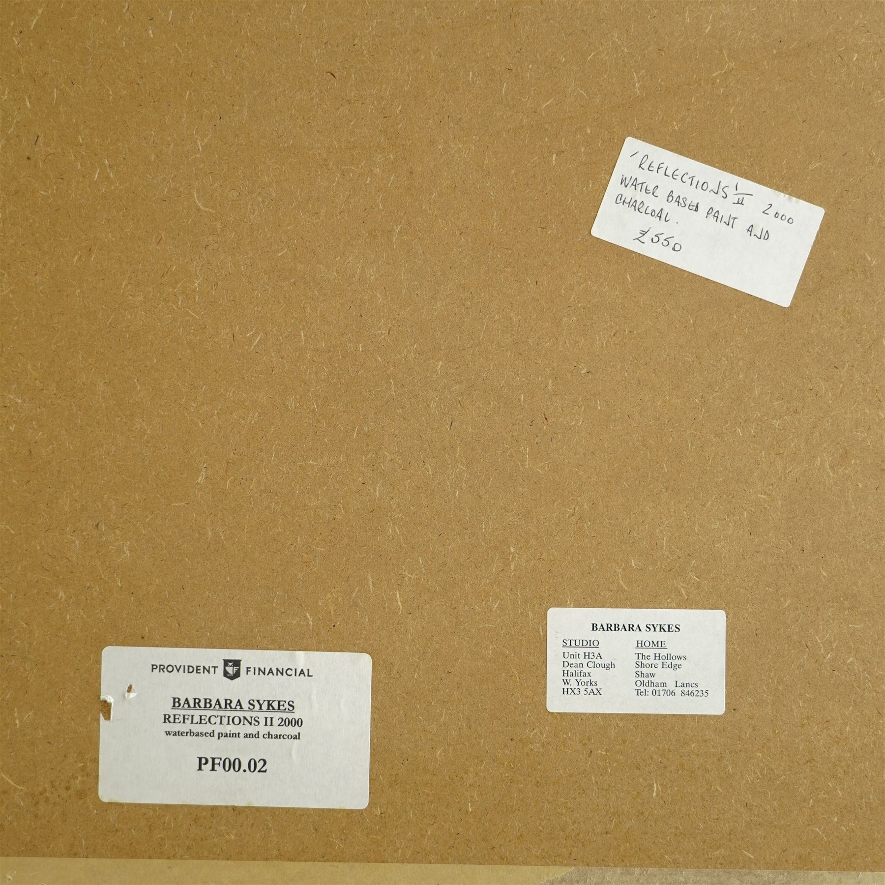 Artwork by Barbara Sykes, Reflections, Made of Mixed Media