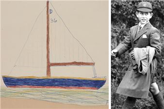 For a princely sum, this drawing by a king is for sale at Sydney’s contemporary art fair