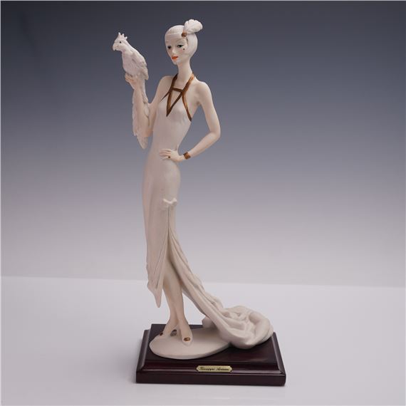Lady with Cockatoo by Giuseppe Armani, 1987