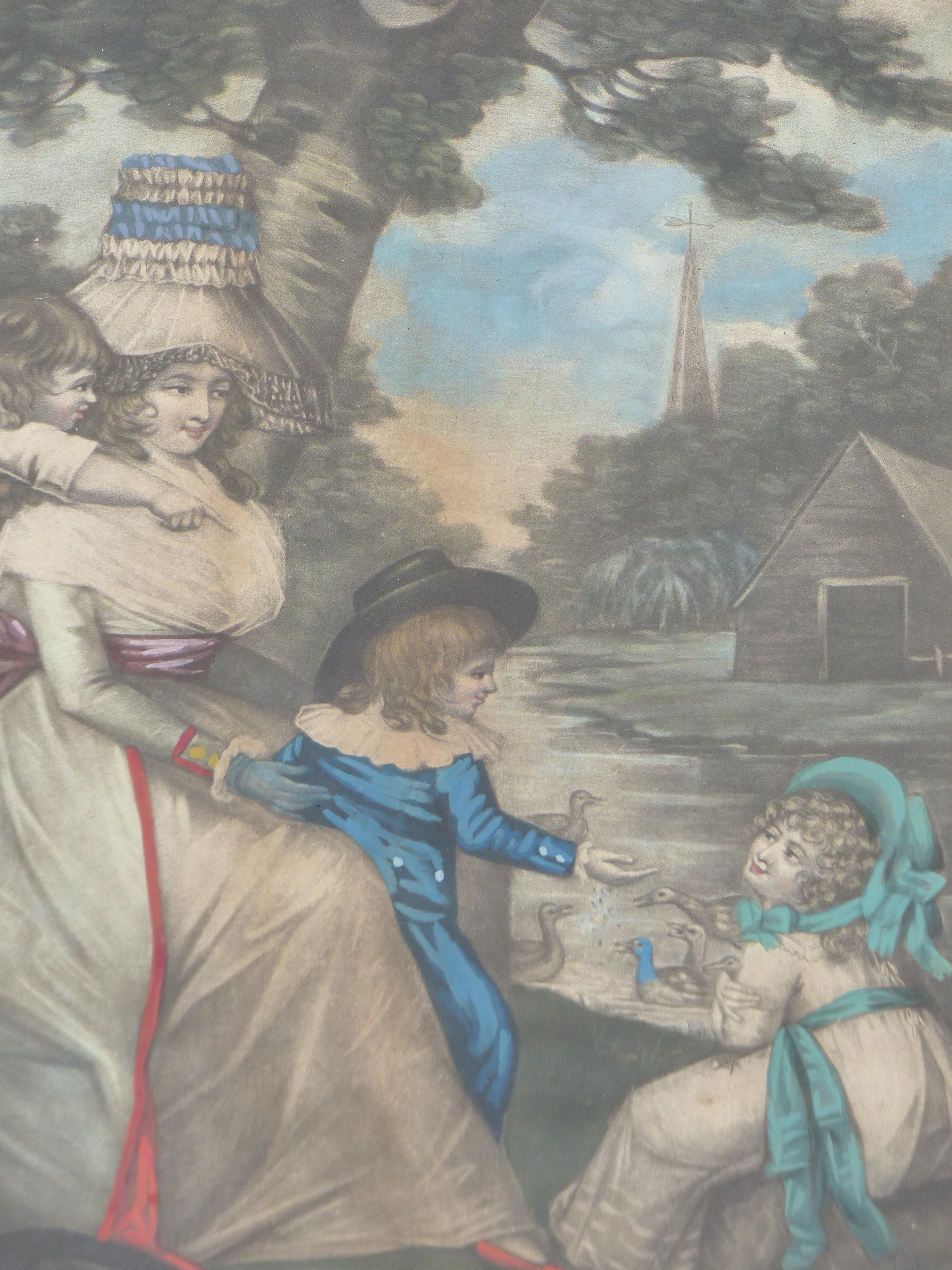 Artwork by Robert Sayer, a boarding school governess and Annette Lubin; Prodigal Son' series, Made of Hand-Coloured Prints