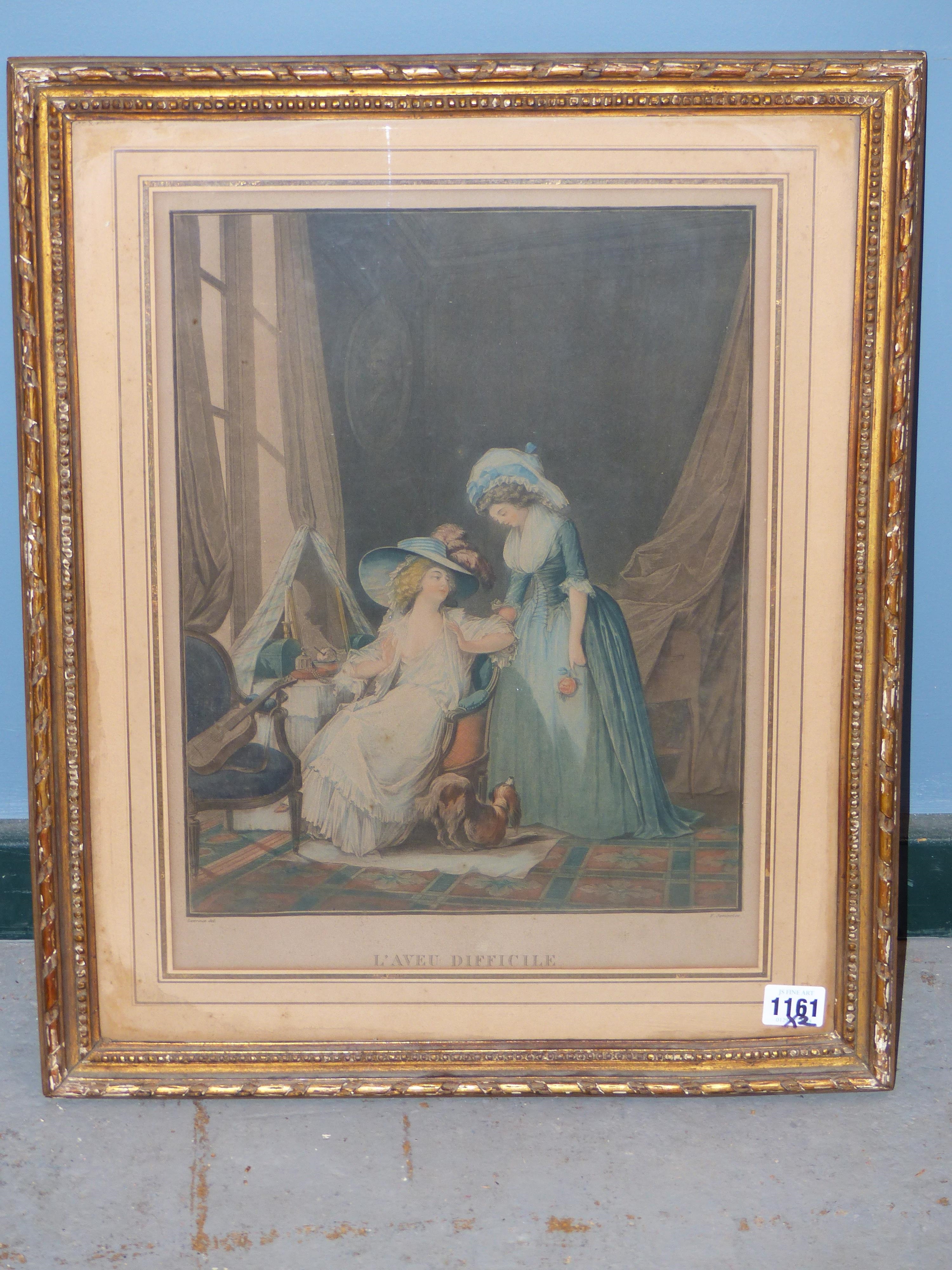 Artwork by Robert Sayer, a boarding school governess and Annette Lubin; Prodigal Son' series, Made of Hand-Coloured Prints