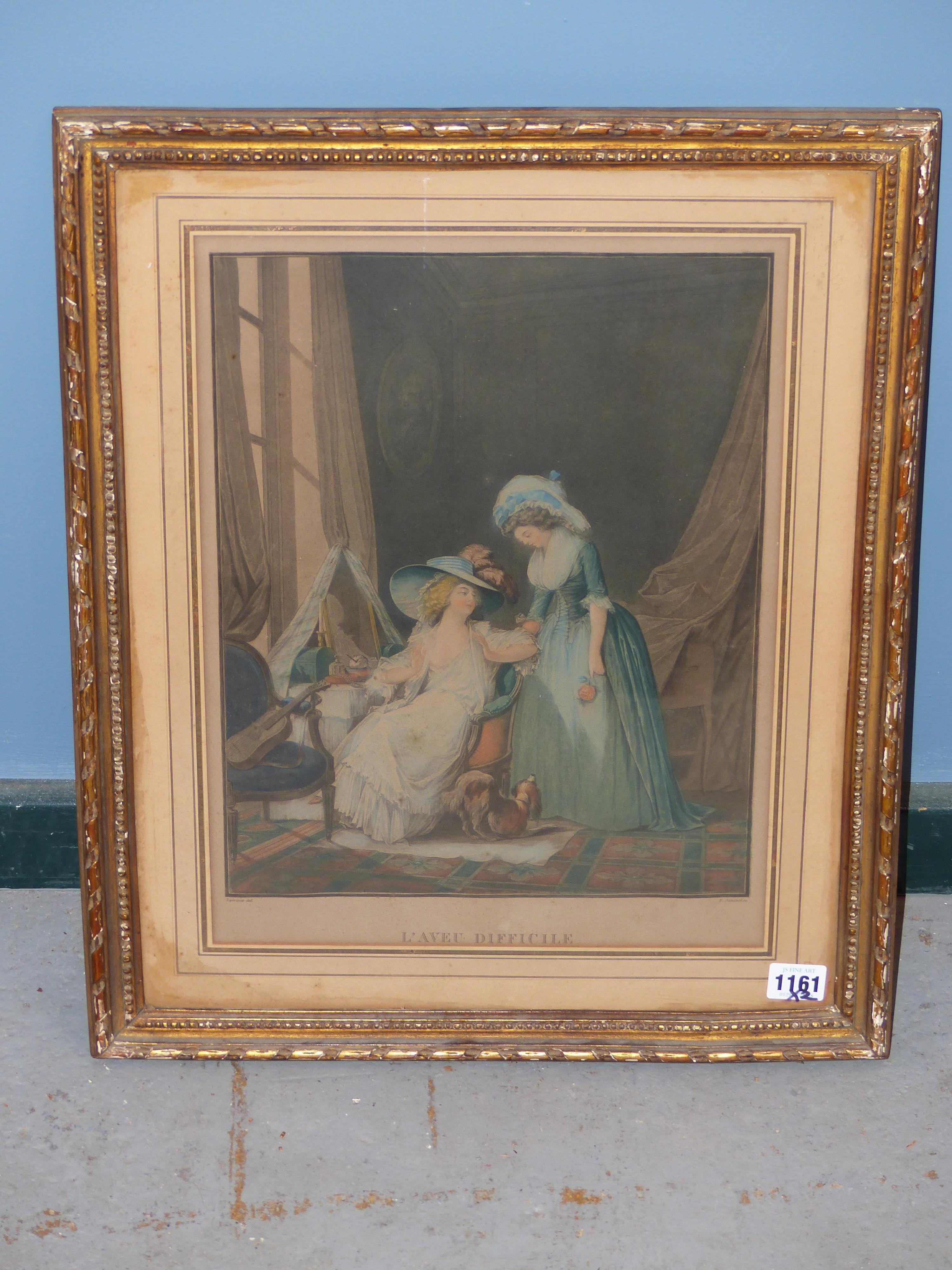 Artwork by Robert Sayer, a boarding school governess and Annette Lubin; Prodigal Son' series, Made of Hand-Coloured Prints