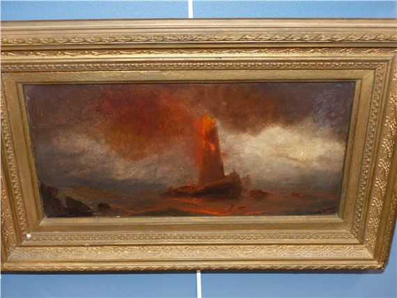 Rudyard lighthouse, Edystone - Isaac Walter Jenner