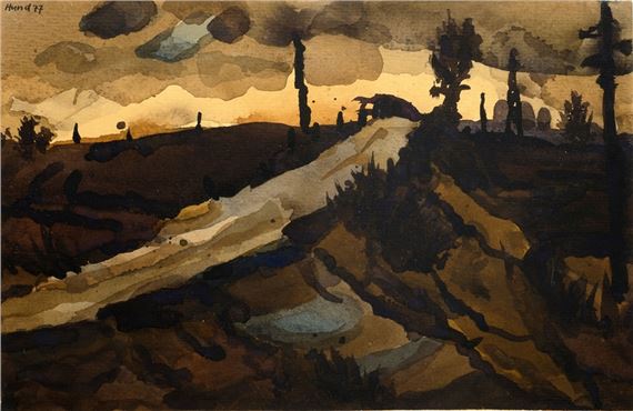 Der Weg am Hang - Hans-Peter Hund