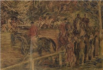 Zawody konne - Mieczyslaw Watorski