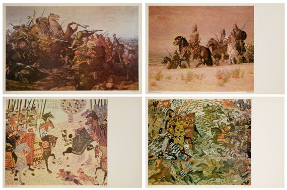 Michal Bylina | Obrazy z dziejów Polski - teka | MutualArt