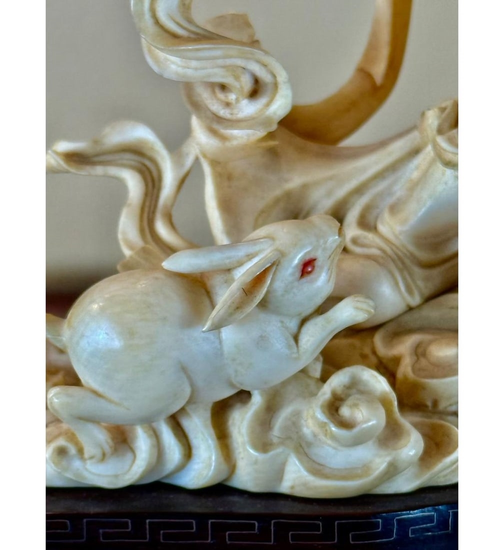 Chinese School | Goddess and Rabbit | MutualArt