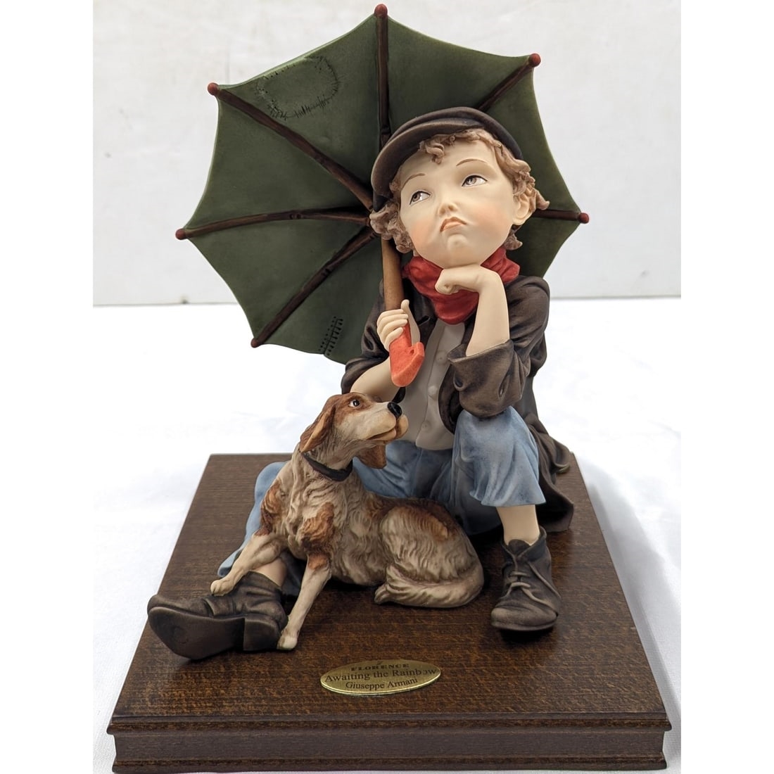 Artwork by Giuseppe Armani, Awaiting The Rainbow, Made of Figurine