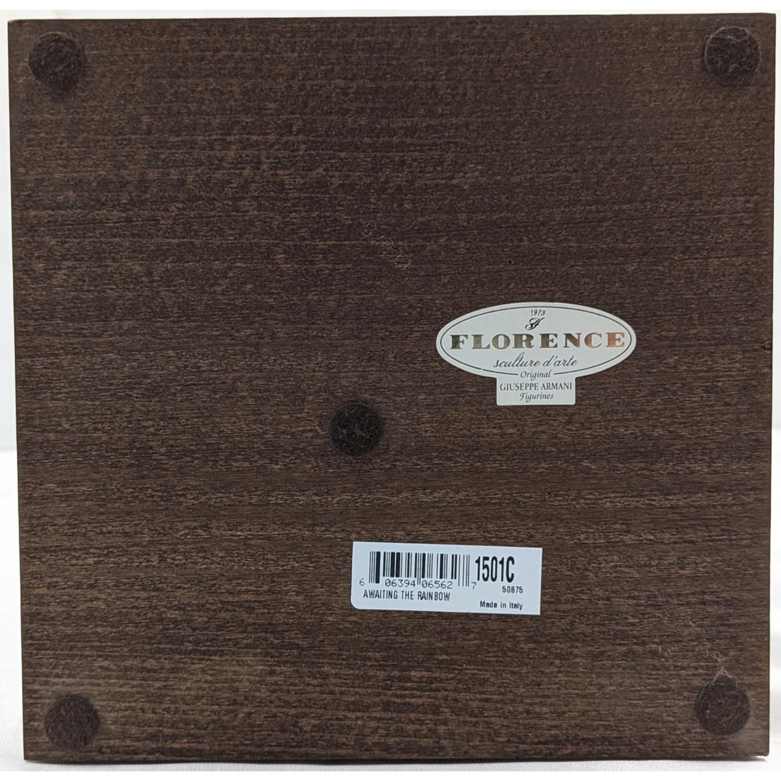 Artwork by Giuseppe Armani, Awaiting The Rainbow, Made of Figurine