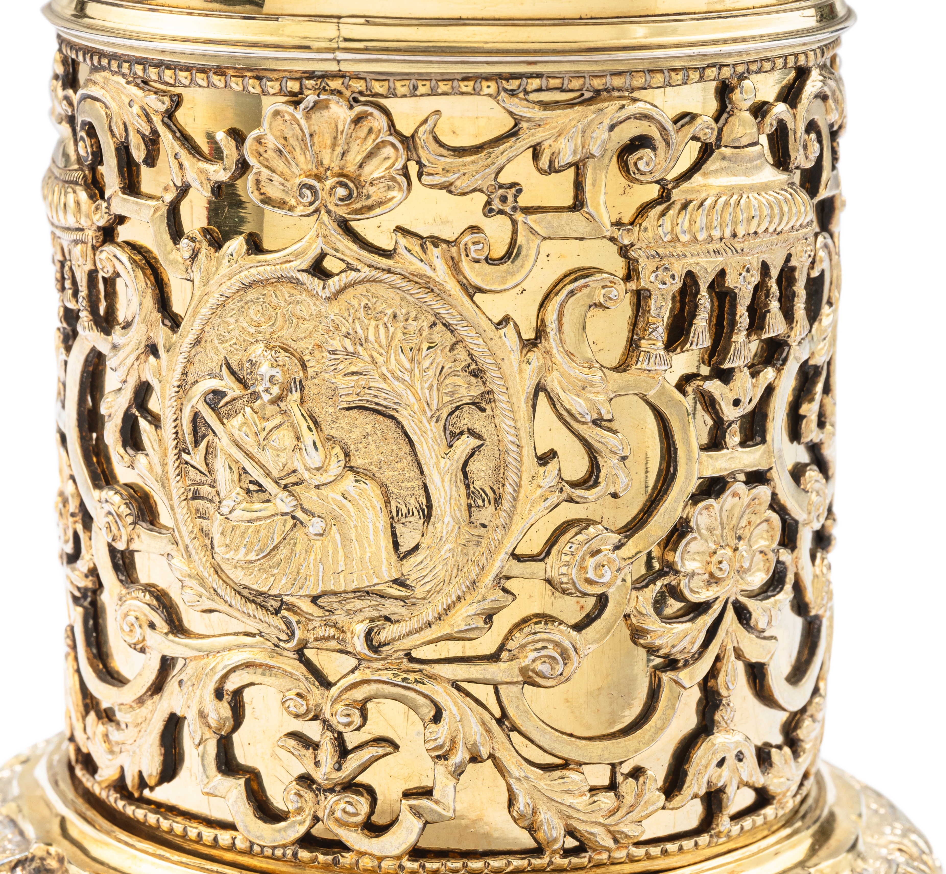 Artwork by Georgius May, A silver-gilt tankard, possibly by Georgius May, Brasso (Hungary), 1655-1684