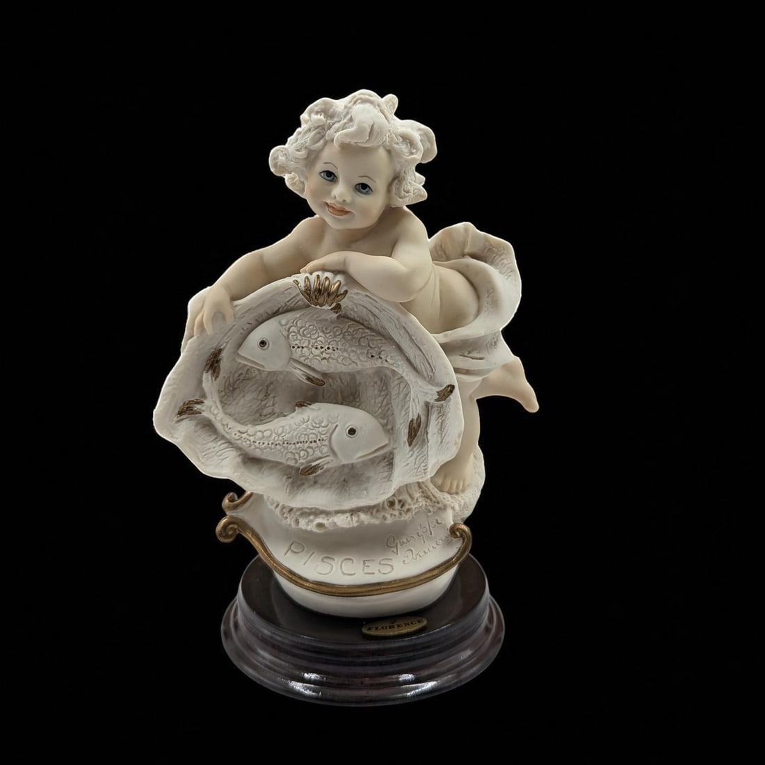 Artwork by Giuseppe Armani, Pisces, Made of Figurine