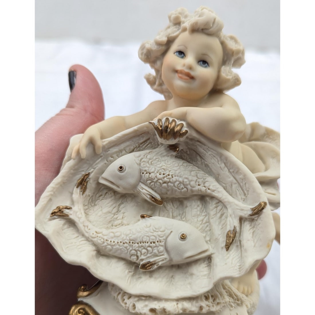 Artwork by Giuseppe Armani, Pisces, Made of Figurine