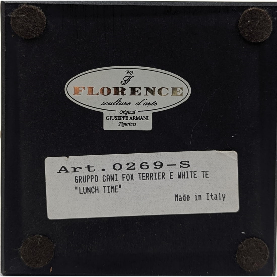 Artwork by Giuseppe Armani, Lunch Time, Made of Figurine