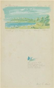 Greetings for Xmas From Wangi Wangi - William Dobell