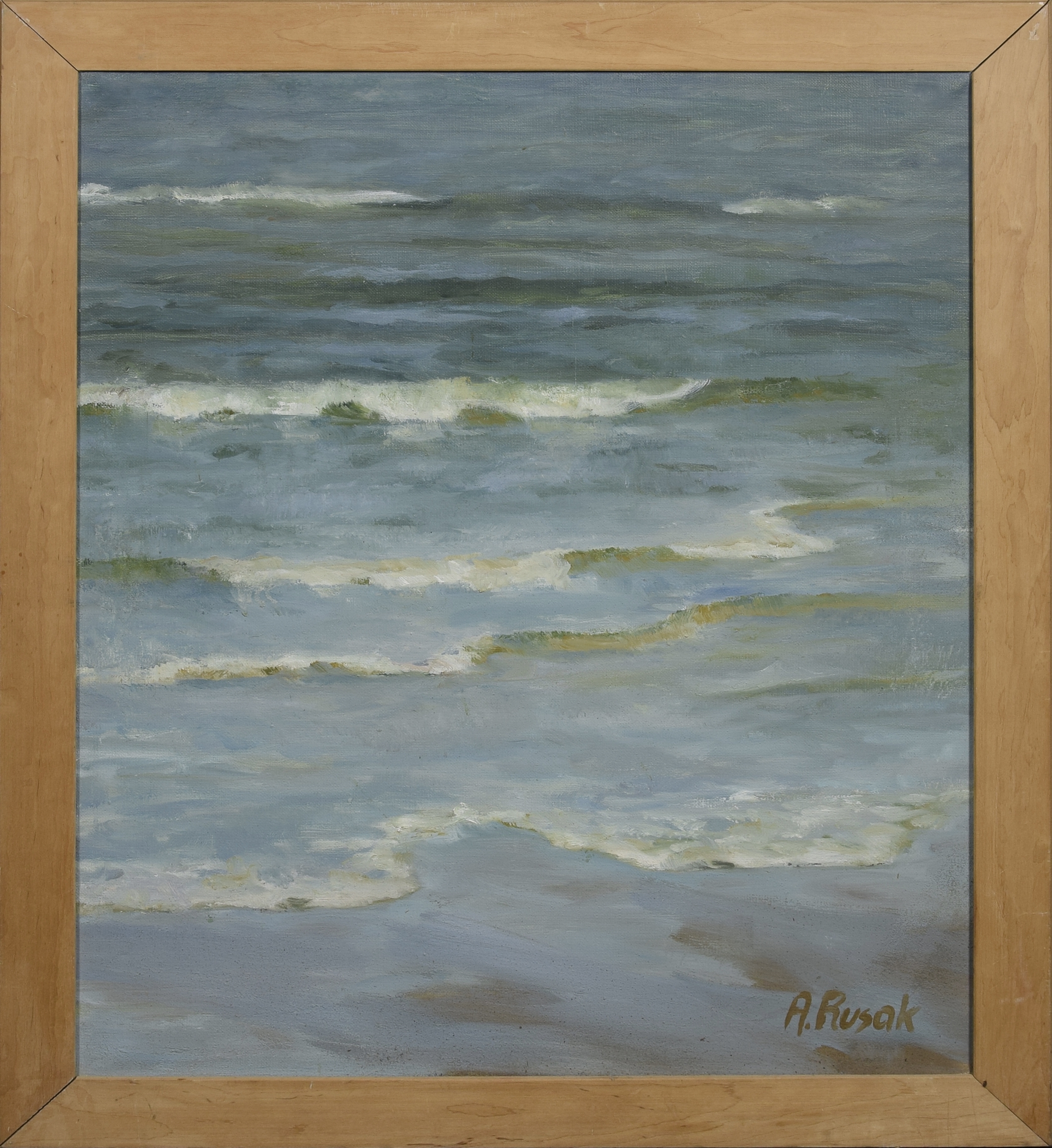 Artwork by Anna Rusak, Mone III, Made of Oil on canvas