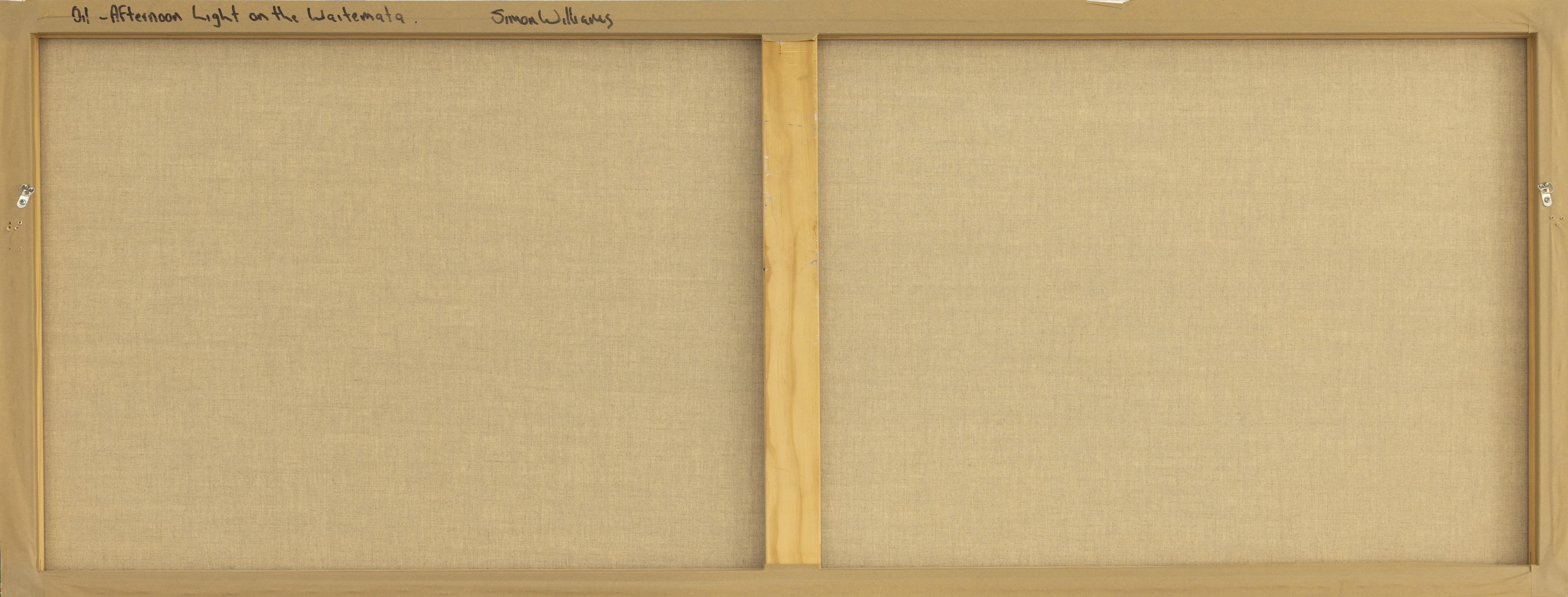 Artwork by Simon Williams, Afternoon Light on the Waitemata, Made of Oil On Canvas