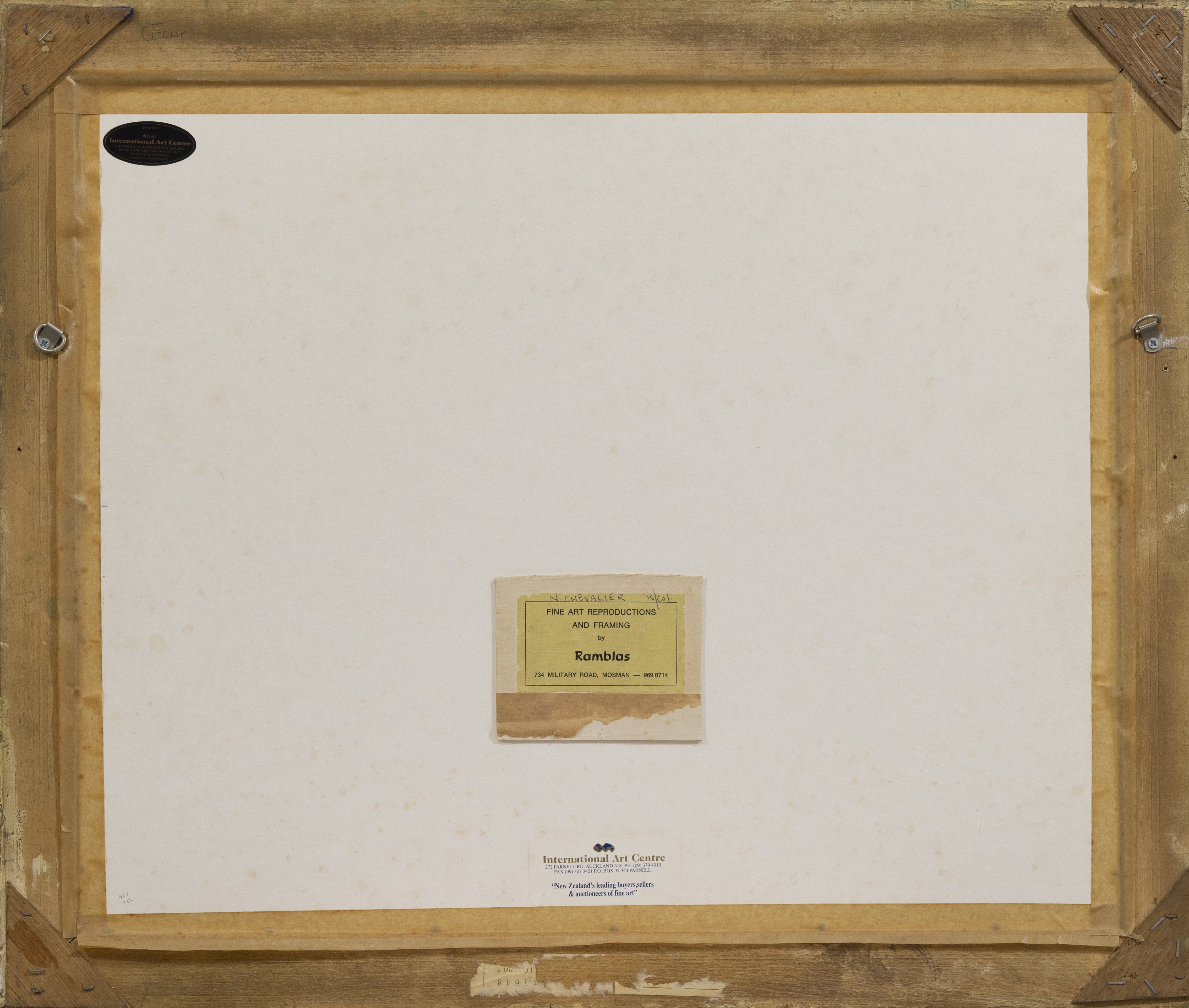 Artwork by Nicolas Chevalier, Hawkesbury off the Lands End, Made of Watercolour