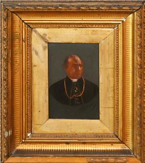 PORTRAIT OF A PRIEST - Louise Dujardin