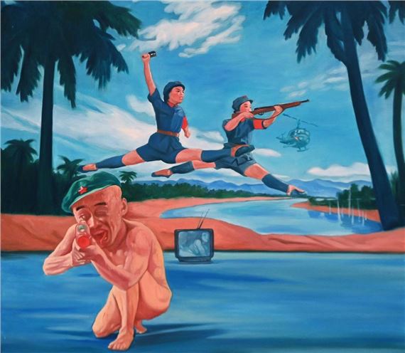 LIBERATION FIGHTERS by Guo Jian, 1999