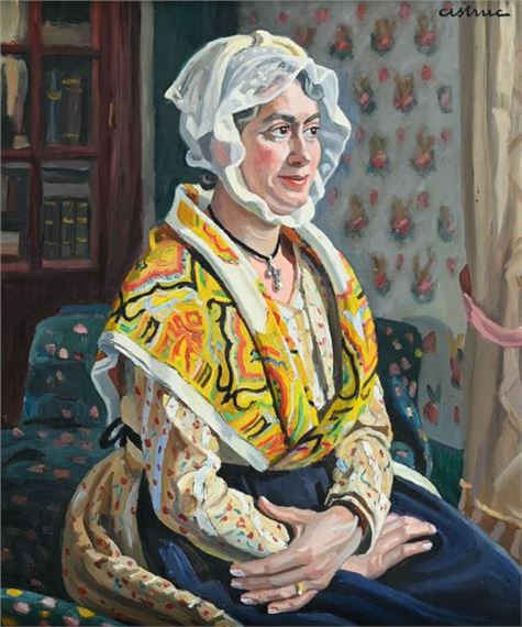 Portrait of Henriette Coulon, épouse Galtier - Edmond Astruc