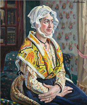 Portrait of Henriette Coulon, épouse Galtier - Edmond Astruc