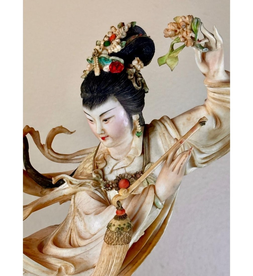 Chinese School | Goddess and Rabbit | MutualArt
