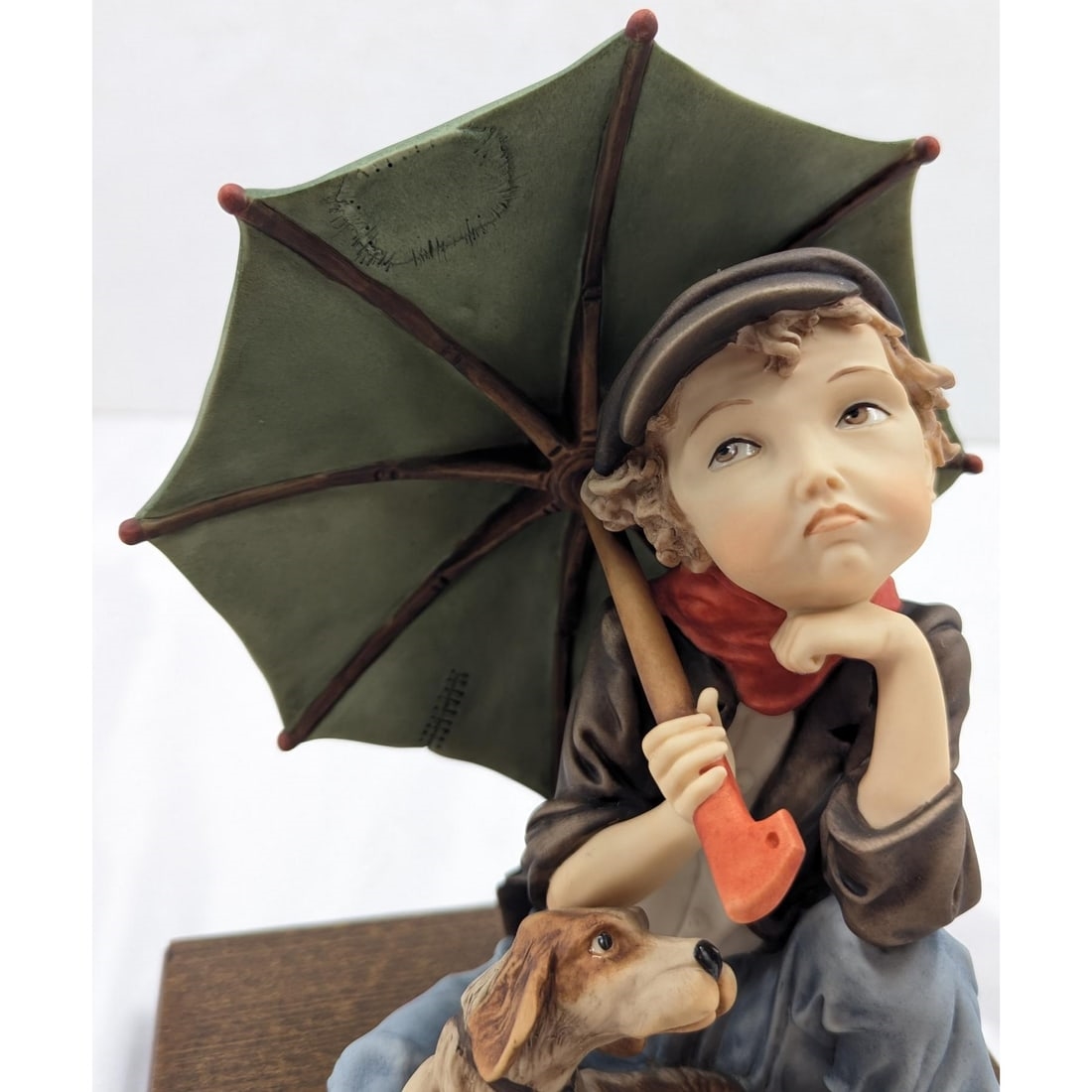 Artwork by Giuseppe Armani, Awaiting The Rainbow, Made of Figurine