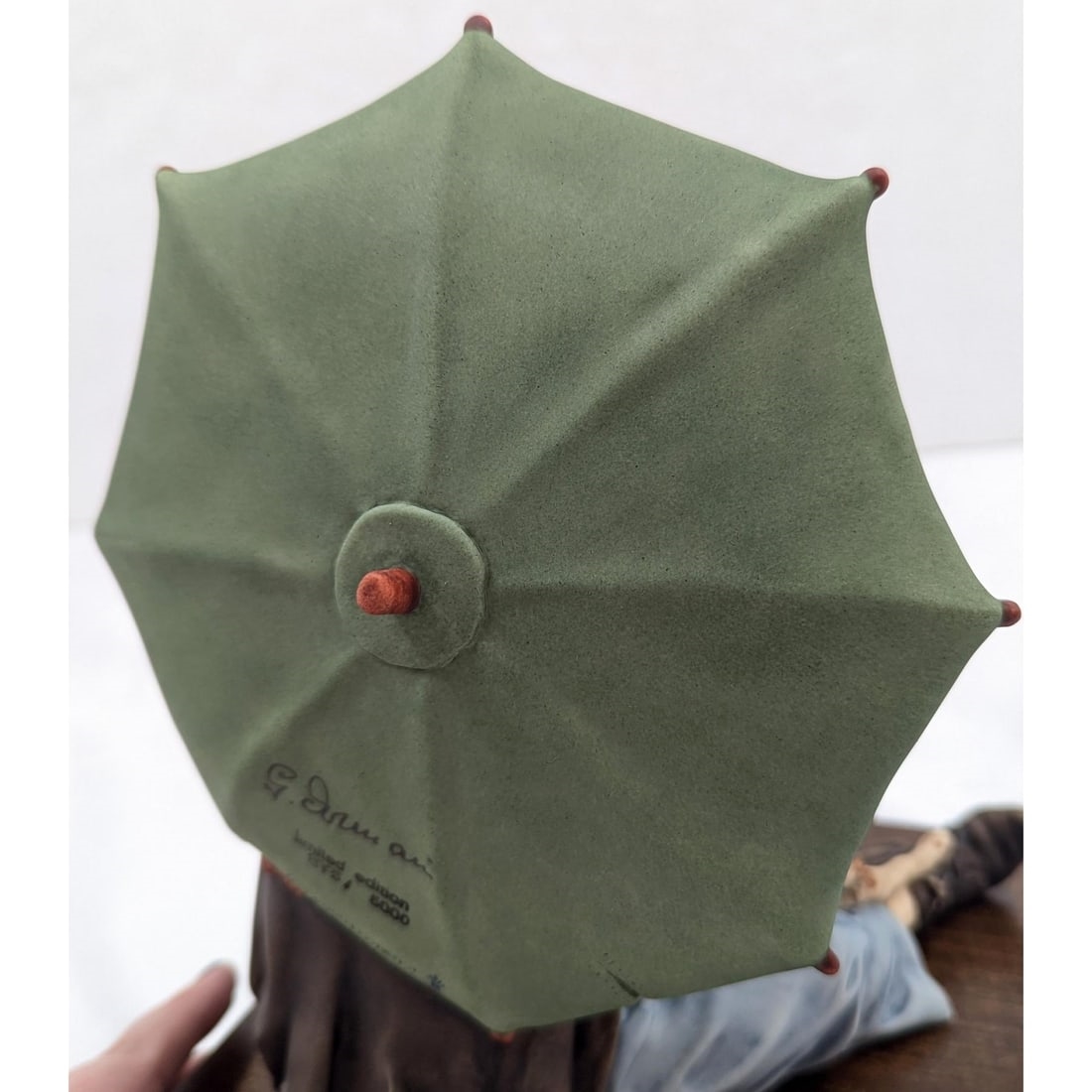 Artwork by Giuseppe Armani, Awaiting The Rainbow, Made of Figurine