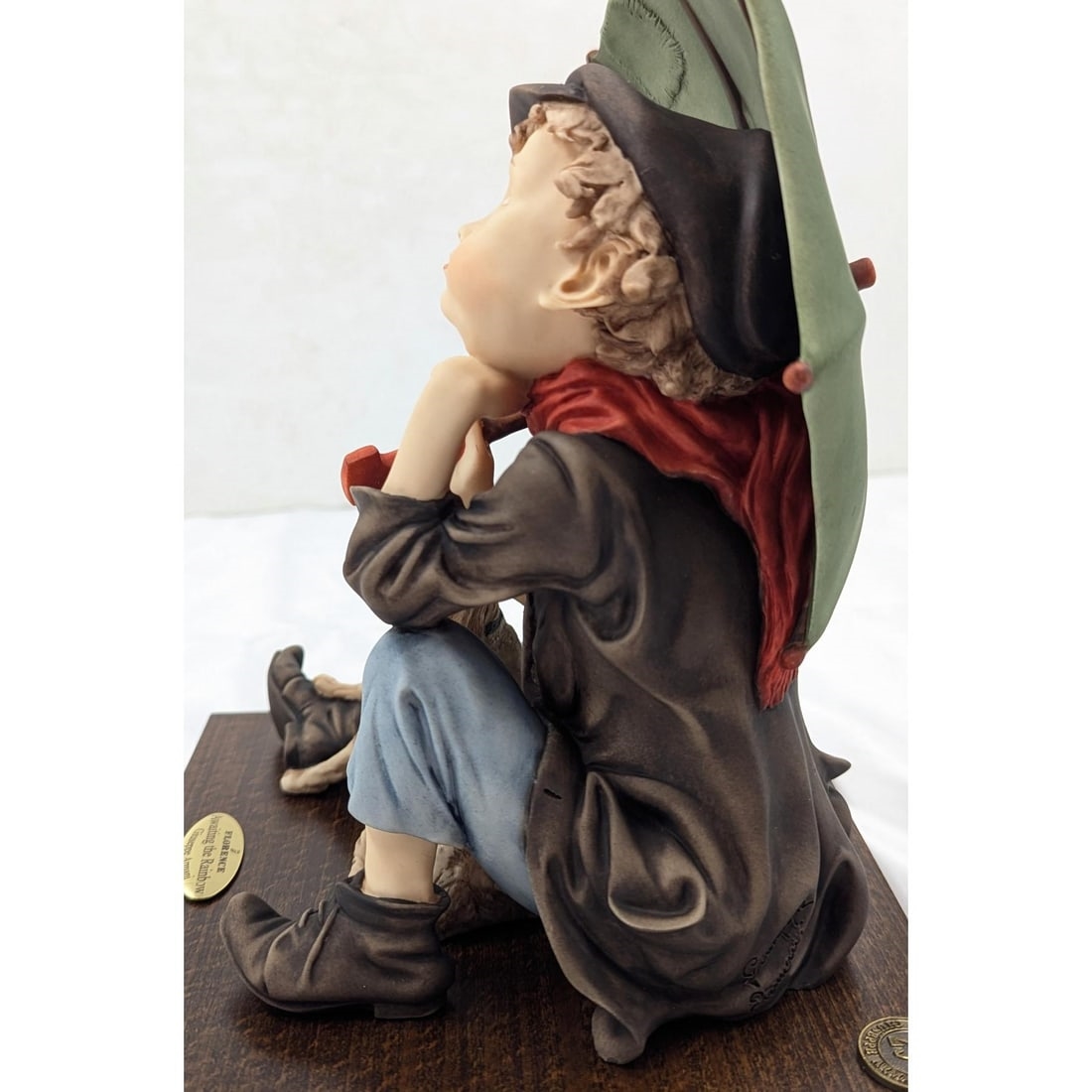 Artwork by Giuseppe Armani, Awaiting The Rainbow, Made of Figurine