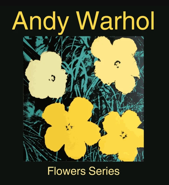 Andy Warhol: Flowers at Andipa