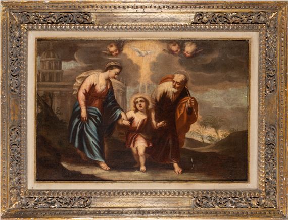 The Holy Family by Italian School, 17th Century, 17th century