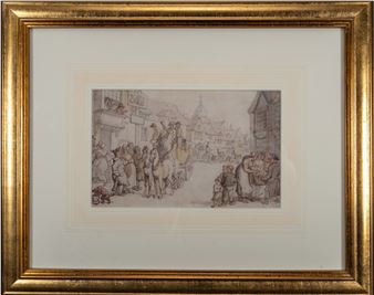 The Dolphin Inn, Greenwich - Thomas Rowlandson