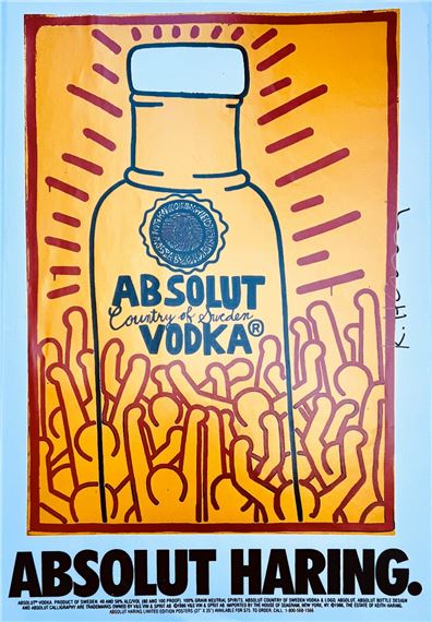 Keith Haring | Absolut Haring (1986) | MutualArt