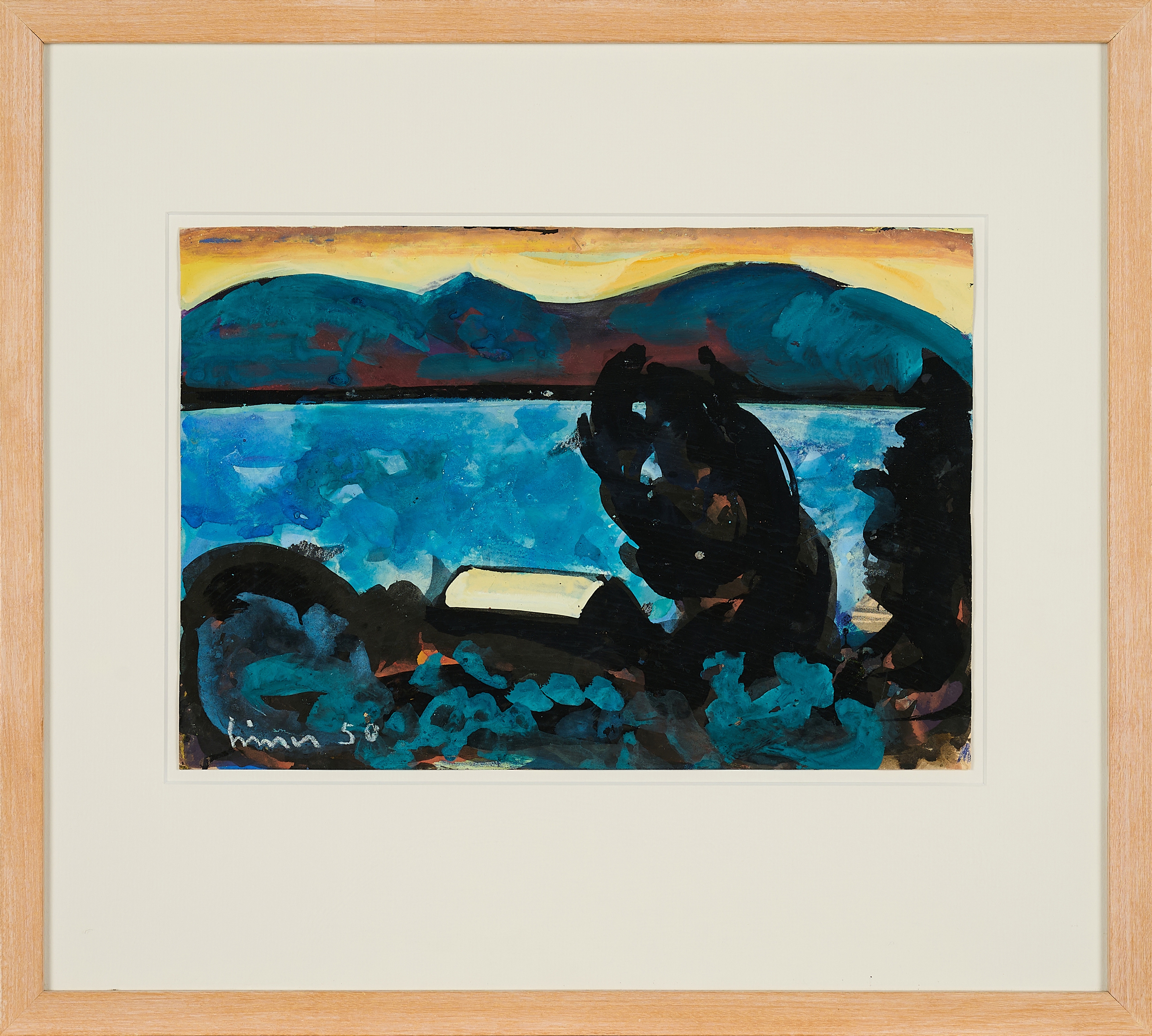 Artwork by Carl Walter Liner, Untitled, Made of Gouache On Paper