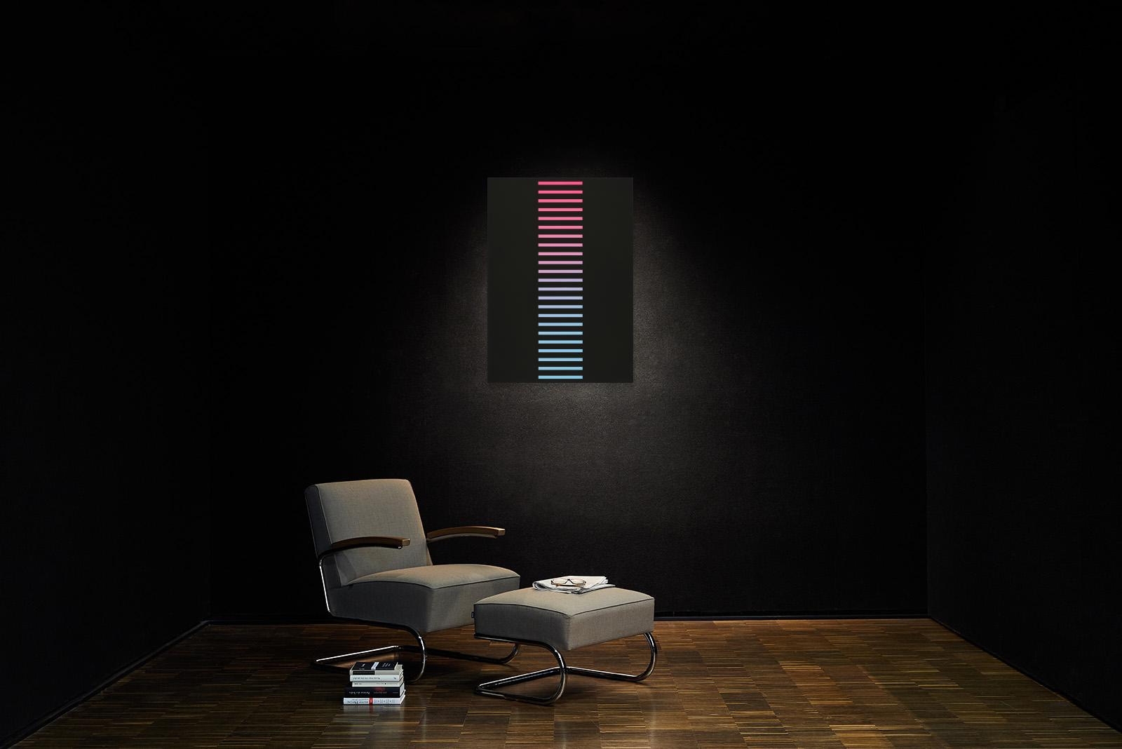 Artwork by Kuno Gonschior, Komposition, Made of Colour Silkscreen On Card