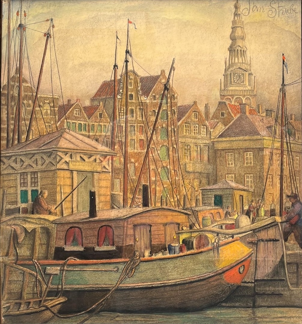 Jan Strube | Haven te Amsterdam | MutualArt