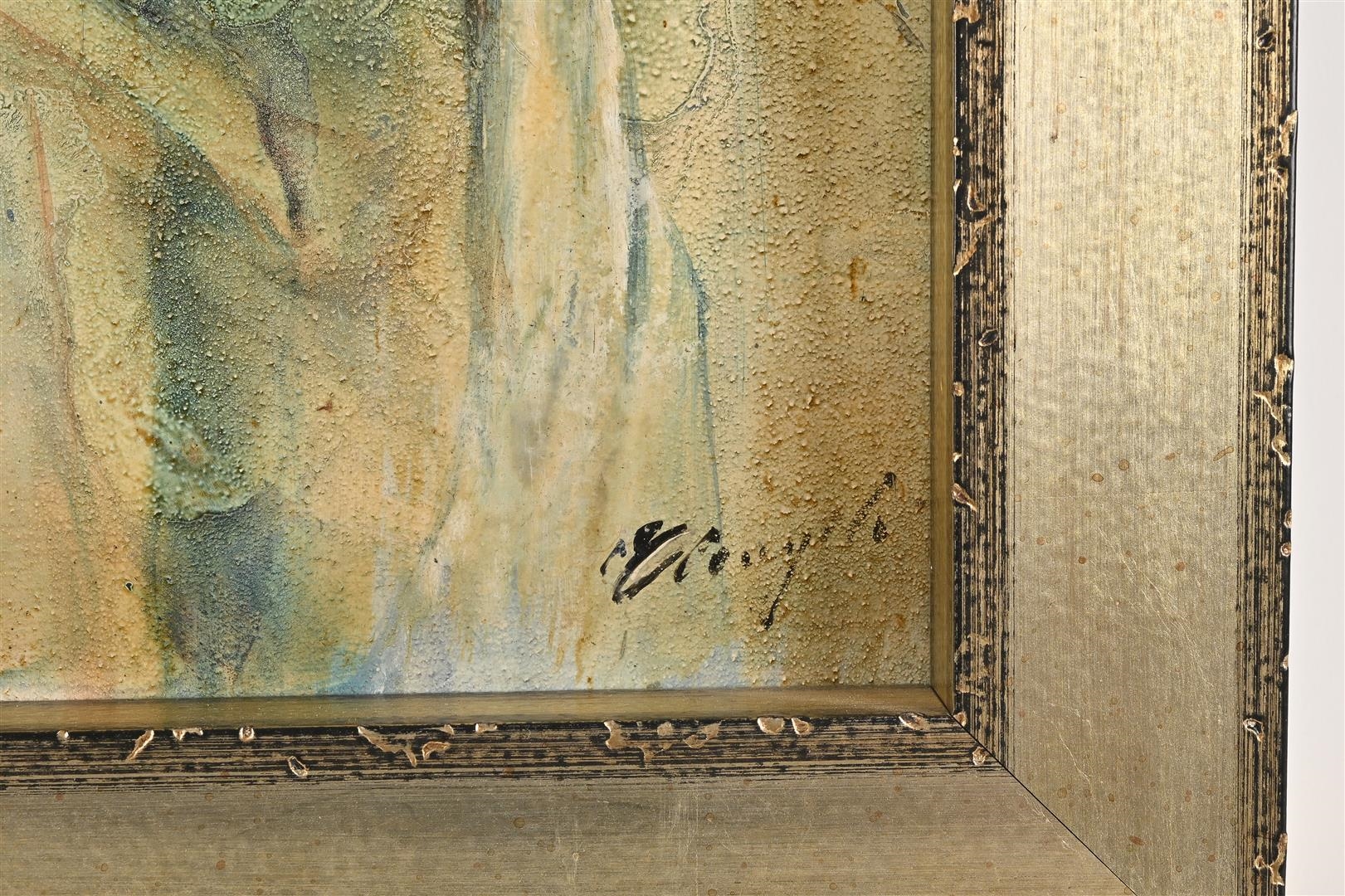 Artwork by Miriam Vleugels, Nymphe, Made of mixed media on painter's board