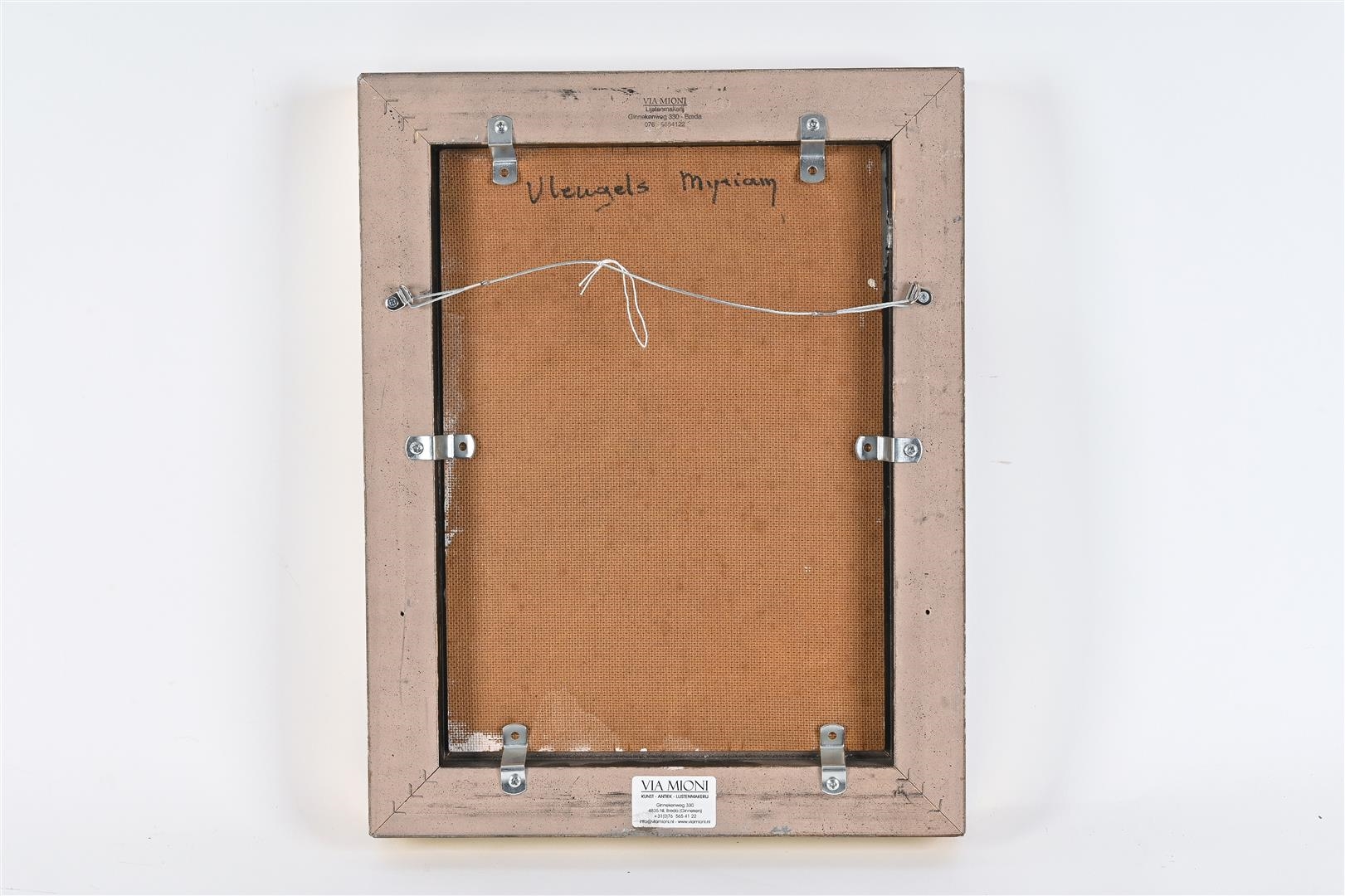 Artwork by Miriam Vleugels, Nymphe, Made of mixed media on painter's board