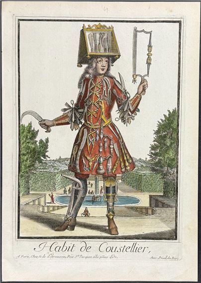 Cutler Costume (Habit de Coustellier) - Giuseppe Arcimboldo