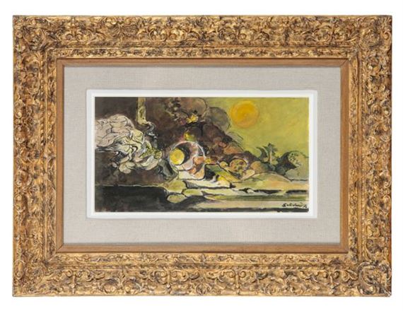 Graham Sutherland | Entrance to a Lane (1976) | MutualArt