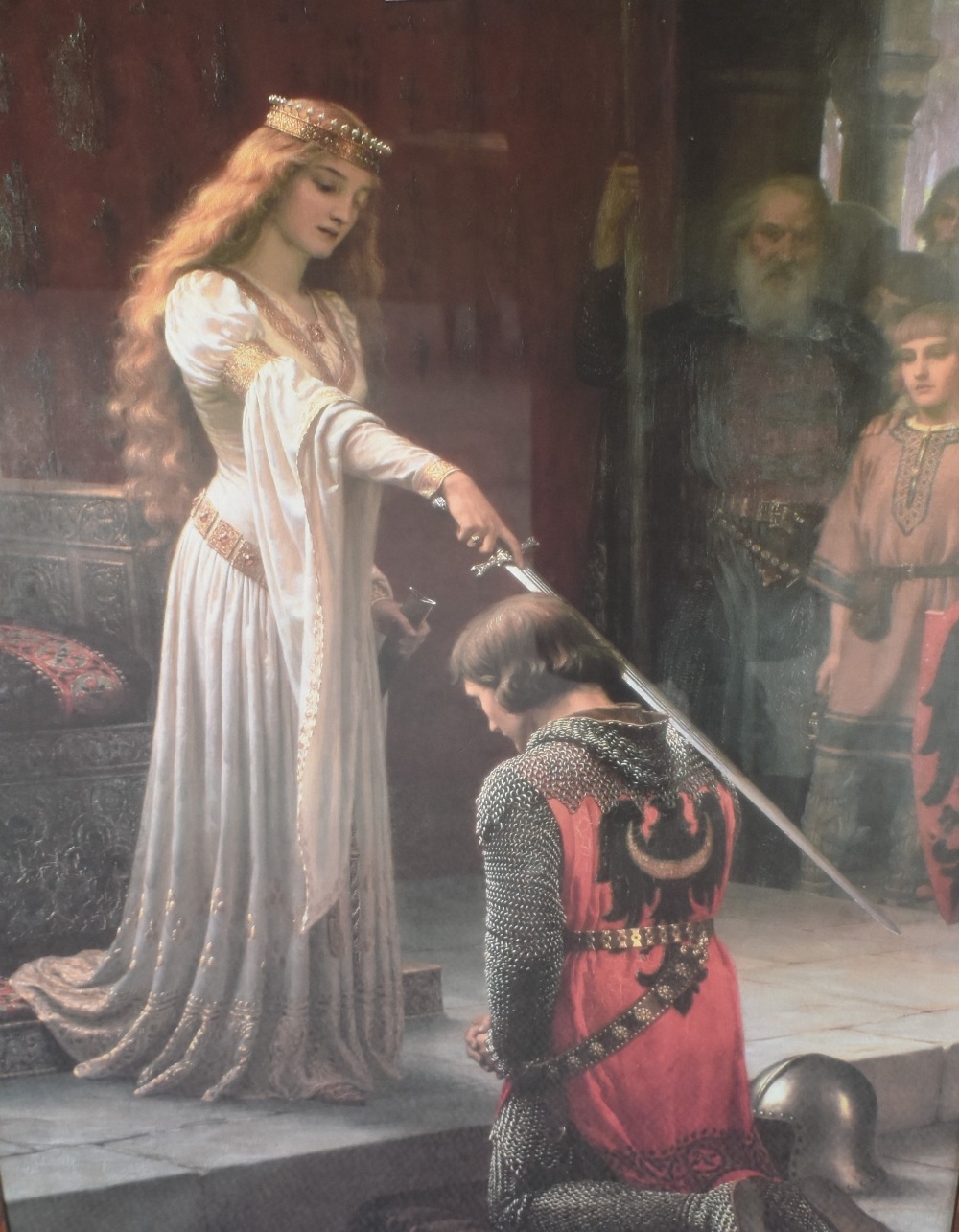 Edmund Blair Leighton | The Accolade | MutualArt