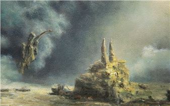 Hicham Berrada's new exhibition 'Dilutions' unveils AI-generated paintings